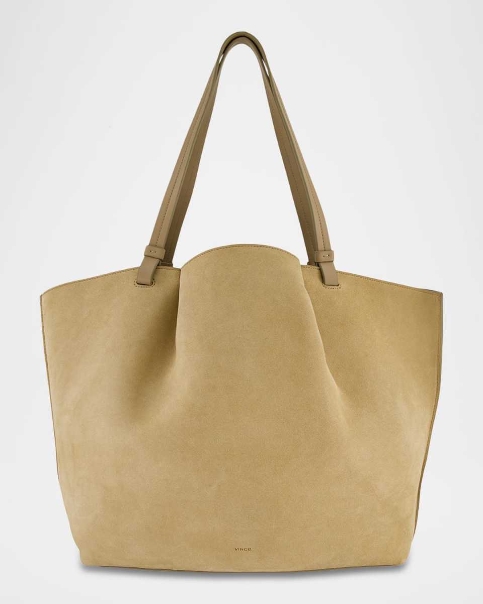 Ava Suede Tote Bag